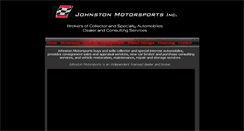 Desktop Screenshot of johnston-motorsports.com